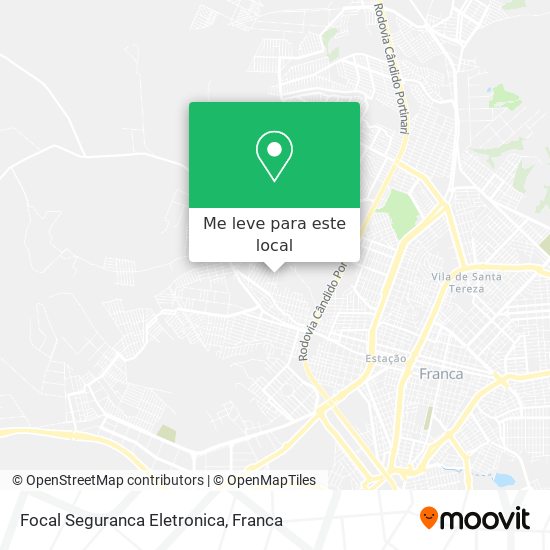 Focal Seguranca Eletronica mapa