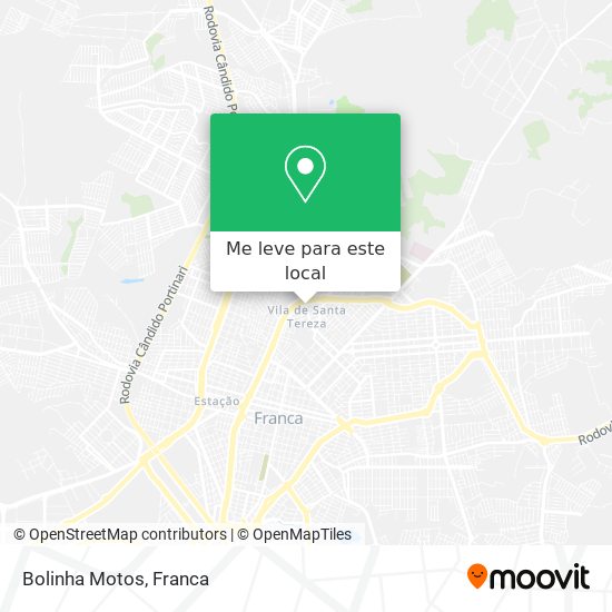 Bolinha Motos mapa
