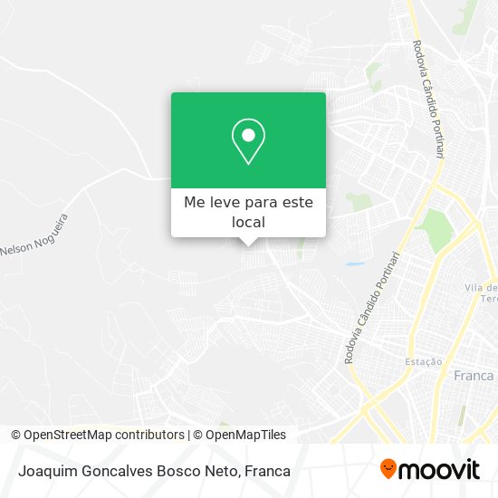 Joaquim Goncalves Bosco Neto mapa