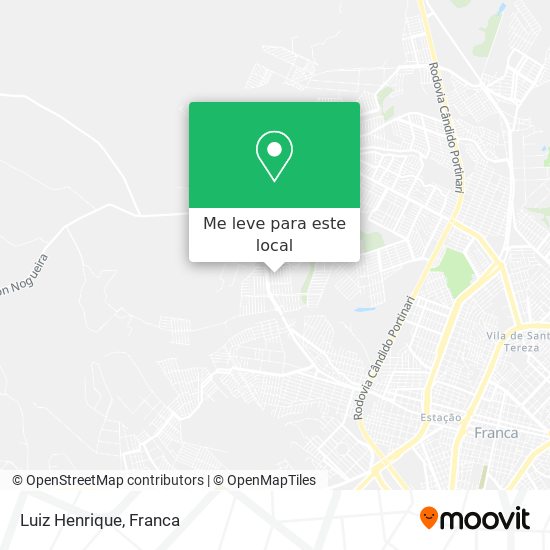Luiz Henrique mapa