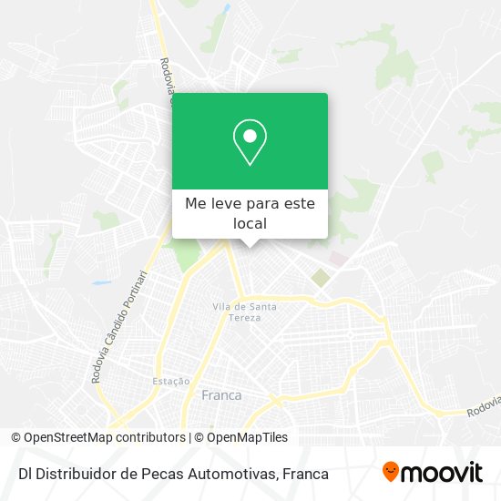 Dl Distribuidor de Pecas Automotivas mapa