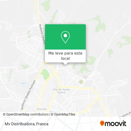 Mv Distribuidora mapa