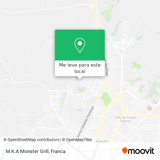 M.K.A Monster Grill mapa