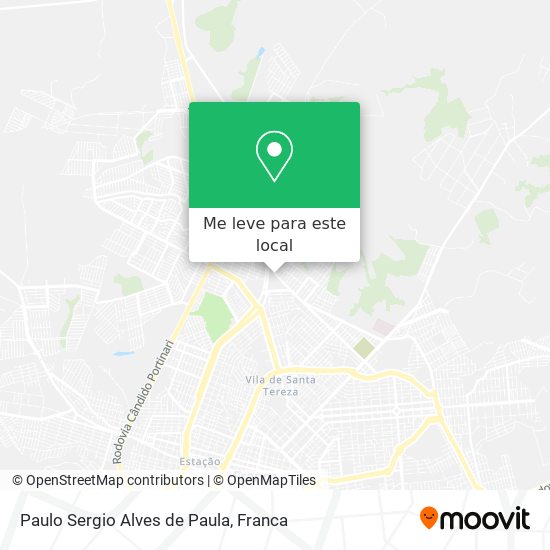 Paulo Sergio Alves de Paula mapa