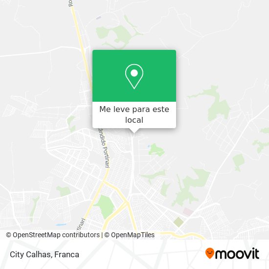 City Calhas mapa