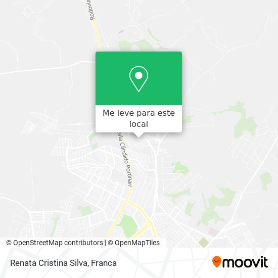 Renata Cristina Silva mapa