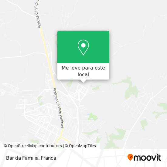 Bar da Familia mapa