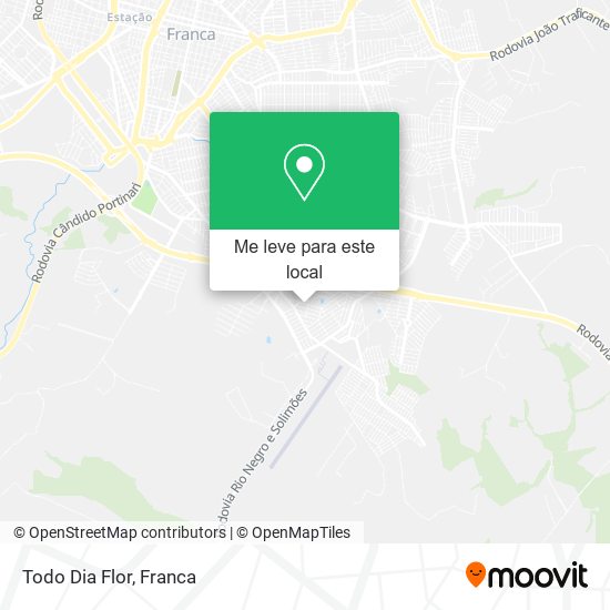 Todo Dia Flor mapa