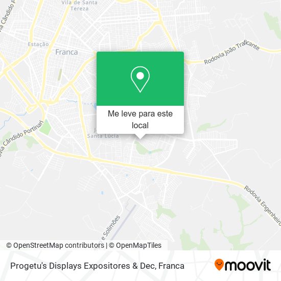 Progetu's Displays Expositores & Dec mapa