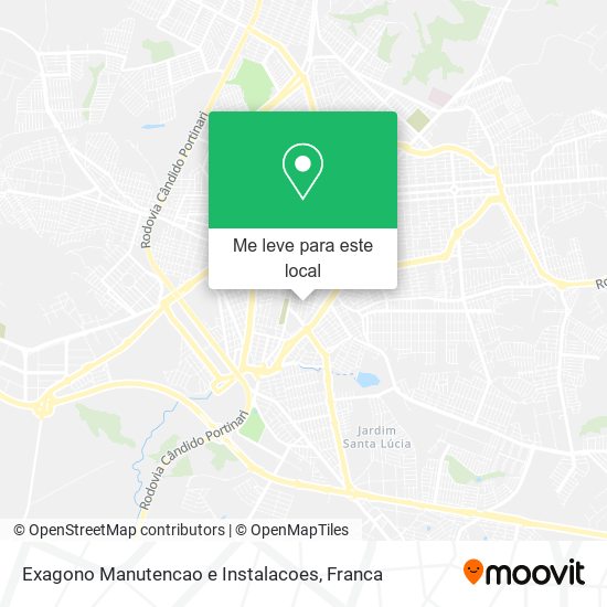 Exagono Manutencao e Instalacoes mapa