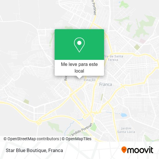 Star Blue Boutique mapa