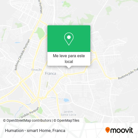 Humation - smart Home mapa