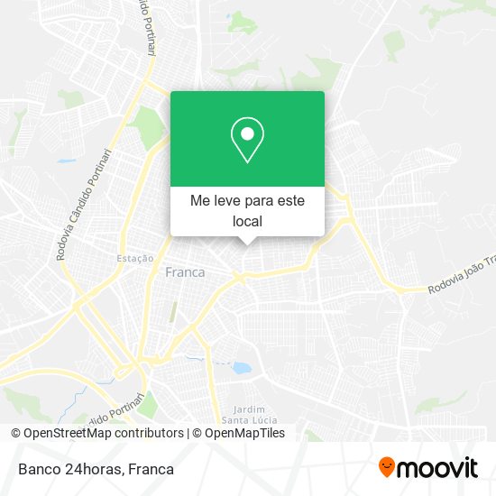 Banco 24horas mapa