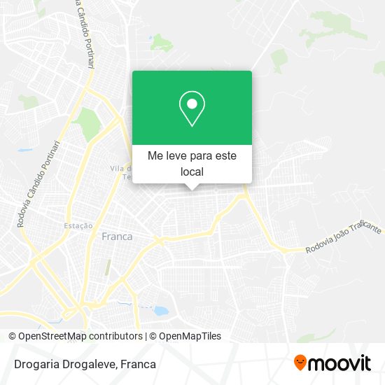 Drogaria Drogaleve mapa