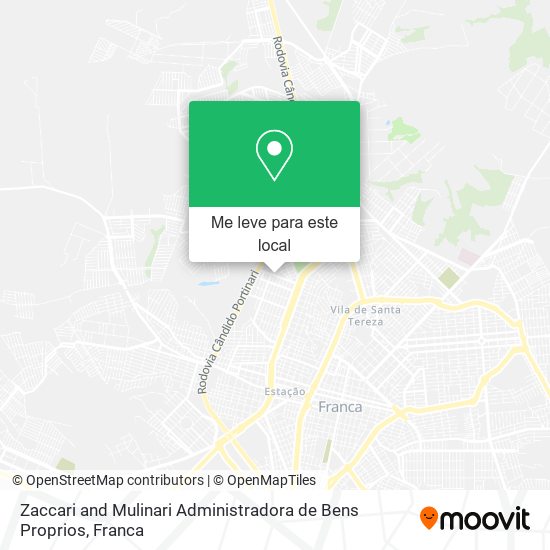Zaccari and Mulinari Administradora de Bens Proprios mapa