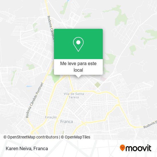 Karen Neiva mapa