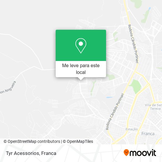 Tyr Acessorios mapa