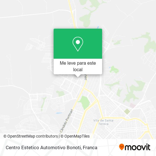 Centro Estetico Automotivo Bonoti mapa