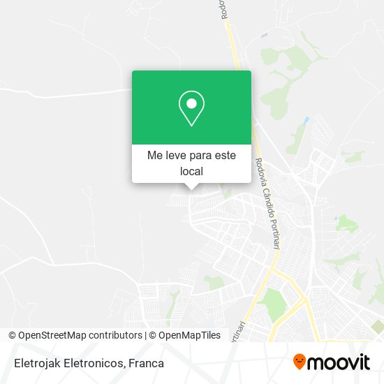 Eletrojak Eletronicos mapa