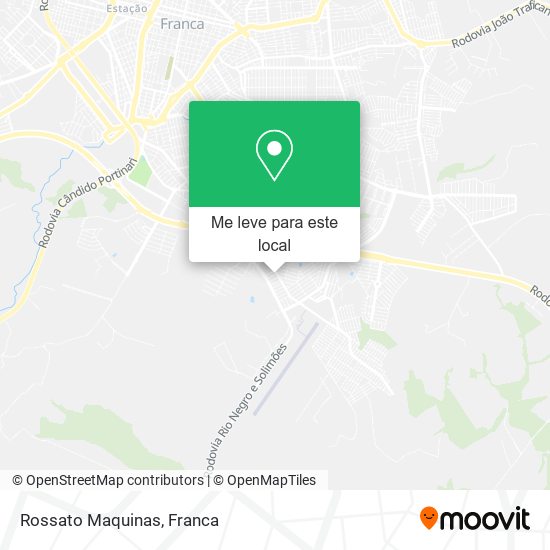 Rossato Maquinas mapa