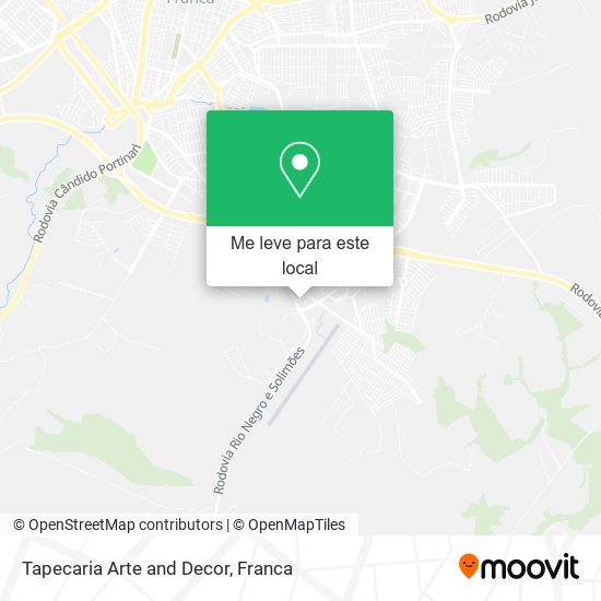 Tapecaria Arte and Decor mapa