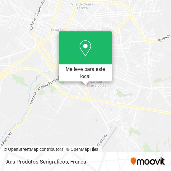 Ans Produtos Serigraficos mapa