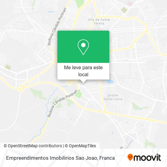 Empreendimentos Imobilirios Sao Joao mapa