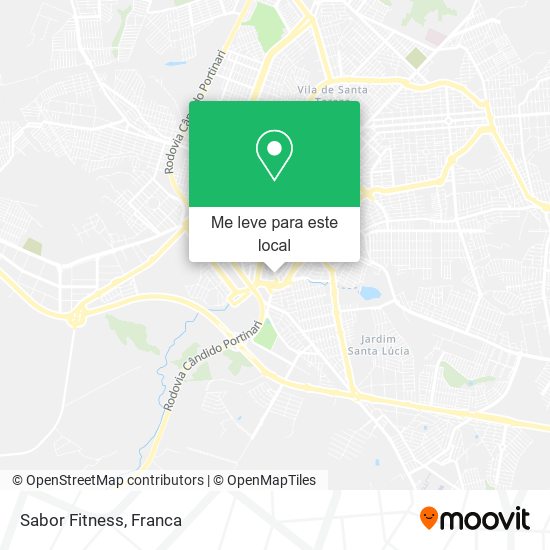 Sabor Fitness mapa
