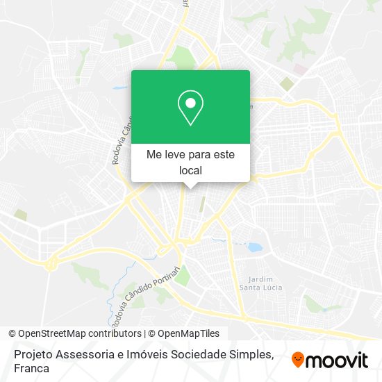 Projeto Assessoria e Imóveis Sociedade Simples mapa