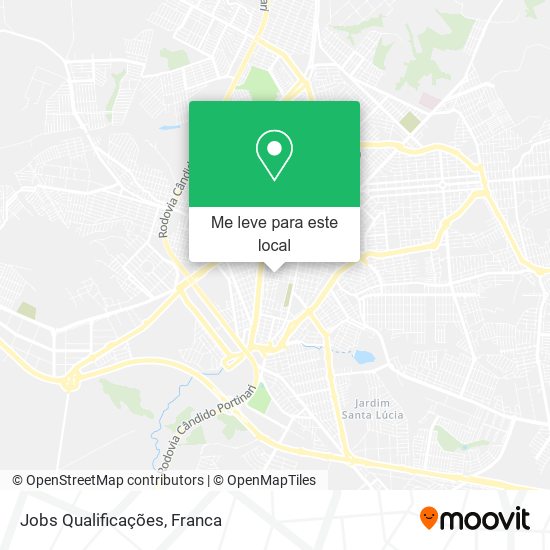 Jobs Qualificações mapa