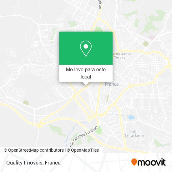 Quality Imoveis mapa