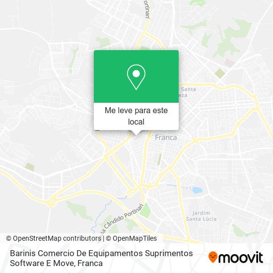 Barinis Comercio De Equipamentos Suprimentos Software E Move mapa