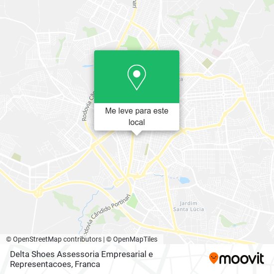 Delta Shoes Assessoria Empresarial e Representacoes mapa