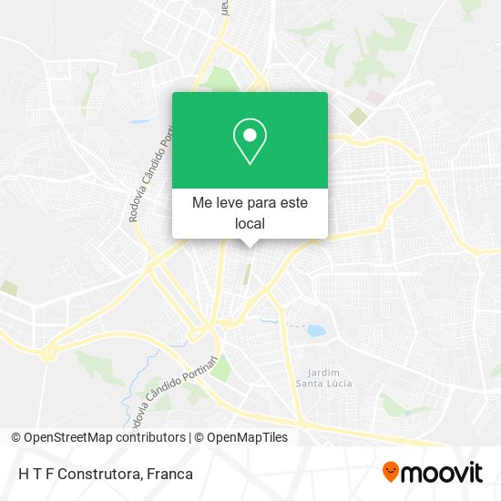 H T F Construtora mapa