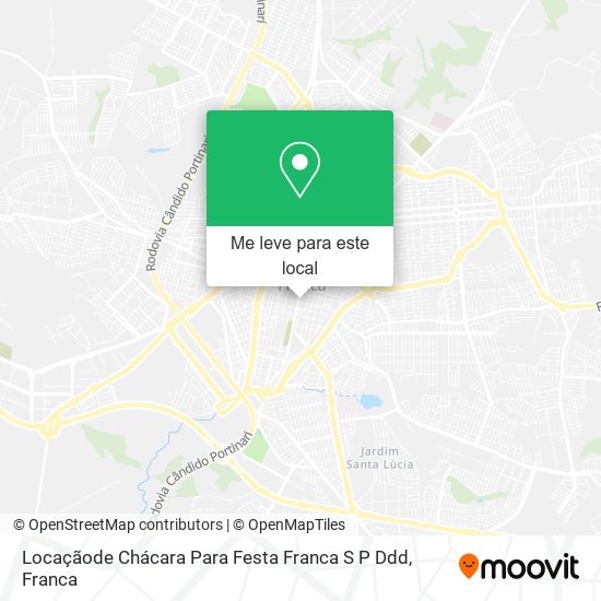 Locaçãode Chácara Para Festa Franca S P Ddd mapa