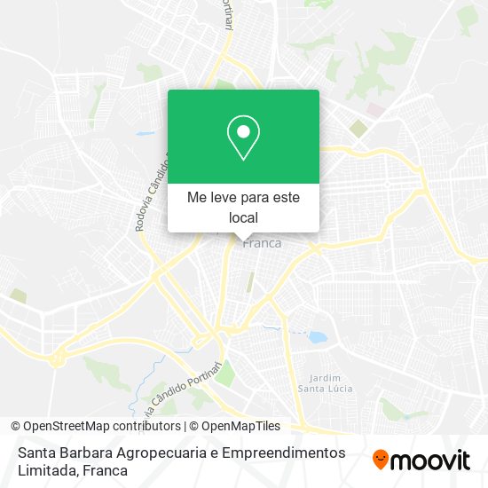 Santa Barbara Agropecuaria e Empreendimentos Limitada mapa