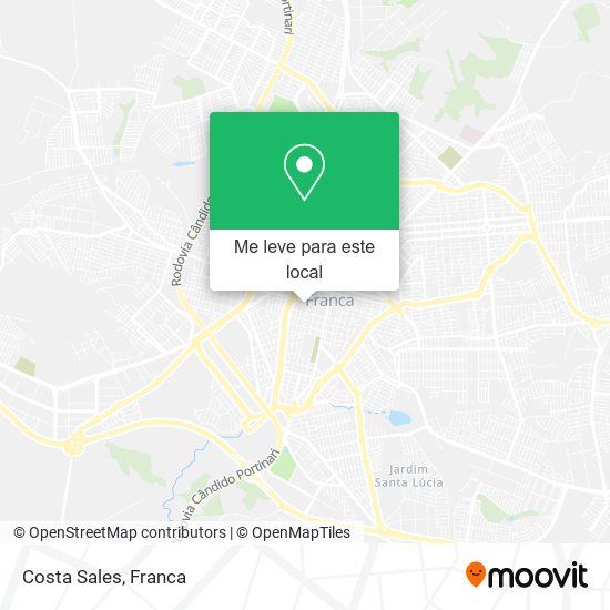 Costa Sales mapa