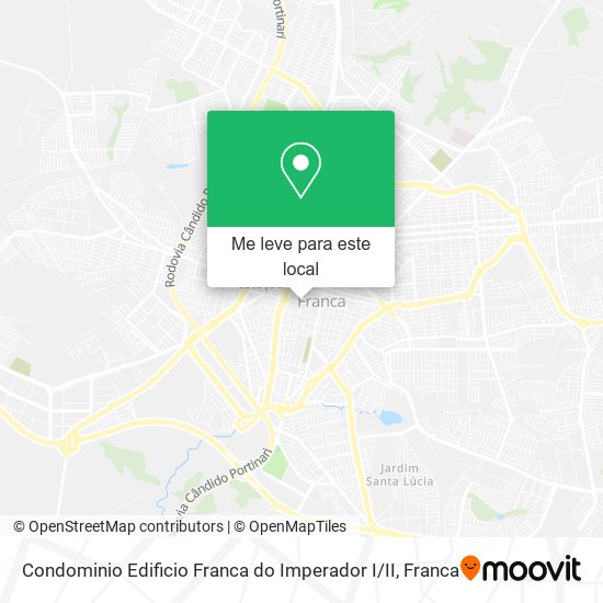 Condominio Edificio Franca do Imperador I / II mapa