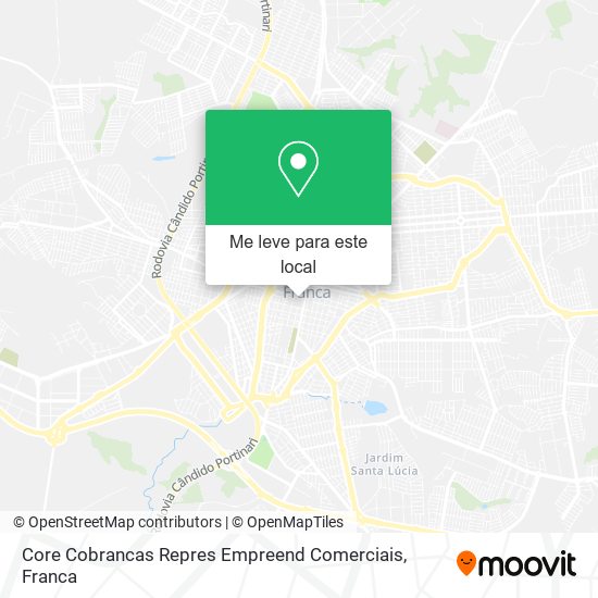 Core Cobrancas Repres Empreend Comerciais mapa