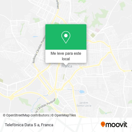 Telefônica Data S a mapa