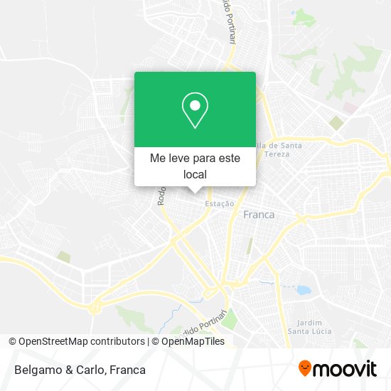 Belgamo & Carlo mapa