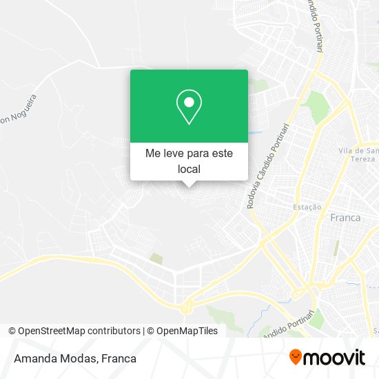 Amanda Modas mapa