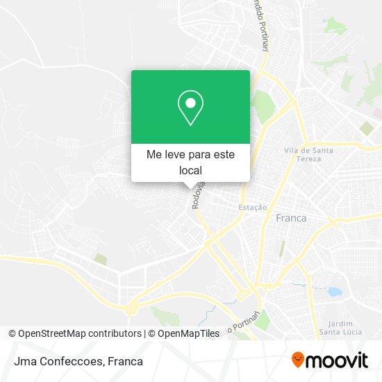 Jma Confeccoes mapa