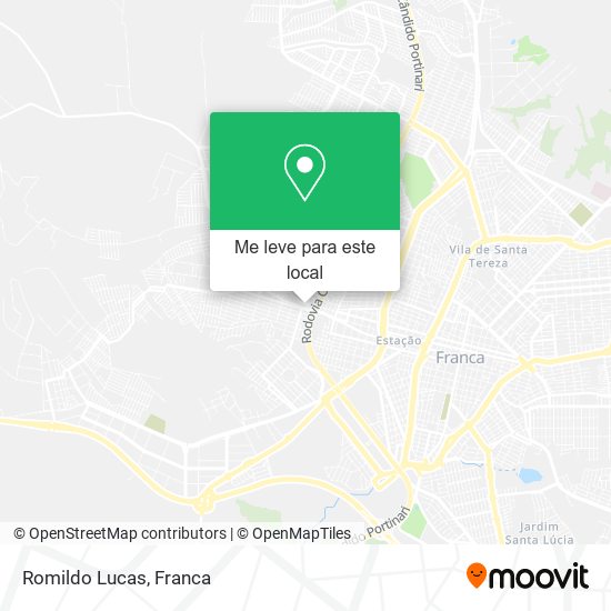 Romildo Lucas mapa