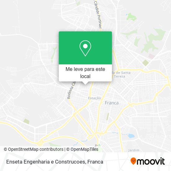 Enseta Engenharia e Construcoes mapa