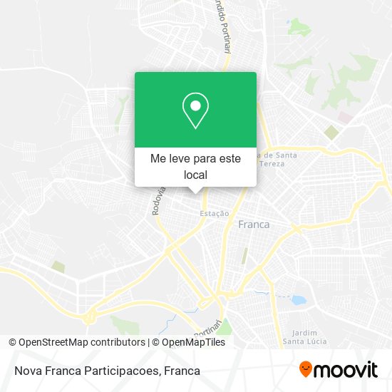 Nova Franca Participacoes mapa