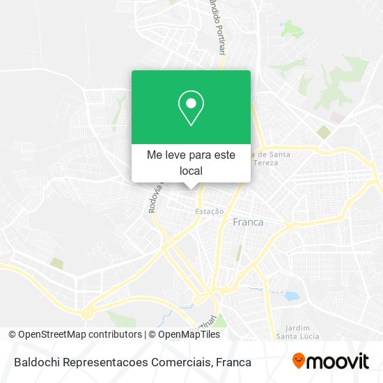 Baldochi Representacoes Comerciais mapa