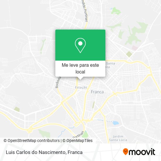 Luis Carlos do Nascimento mapa