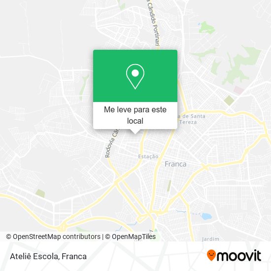 Ateliê Escola mapa