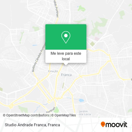 Studio Andrade Franca mapa